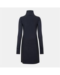 Head - Capsule Stretch Funnel Neck Long Sleeve Knee Length Dress - Lyst