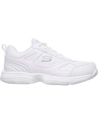 Skechers - Ladies Dighton-Bricelyn Sr Leather Relaxed Fit Safety Shoes - Lyst