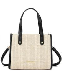 Where's That From - 'Carnaby' Small Square Cross Body Top Handle Bag - Lyst