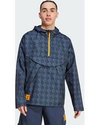 adidas Originals - Real Madrid Seasonal Half-Zip Windbreaker - Lyst