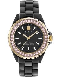 Philipp Plein - Plein Heaven Damen Schwarze Uhr Pwppa0324 - Lyst