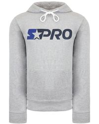 Starter - Strive Long Sleeve Pullover Logo Hoodie Cpe00040 Ath Marl Cotton - Lyst