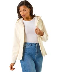 Roman - Contrast Hooded Padded Jacket - Lyst