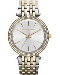 Michael Kors - Darci Mk3215 Ladies Two-Tone Stainless Steel Watch 39 Mm - Lyst