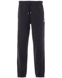 Fred Perry - Loopback Joggers In Zwart - Lyst
