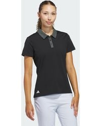adidas - Ultimate365+ Butterspun Grid Polo Shirt - Lyst