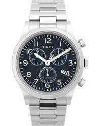 Timex - Traditional Chrono Watch Tw2W48200 Stainless Steel (Archived) - Lyst