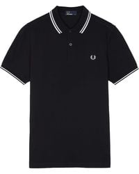 Fred Perry - M3600 Twin Tipped Polo Shirt - Lyst