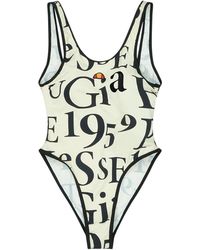 Ellesse - Nives Body Lettering Graphic Swimsuit - Lyst