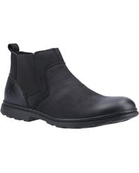 Hush Puppies - Tyrone Nappa Leather Boots - Lyst