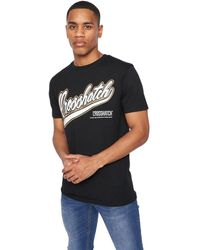 Crosshatch - Cronstand Logo T-shirt (zwart) - Lyst