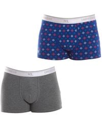 Kisses&Love - Pack-2 Breathable Fabric Boxers With Anatomical Front Kl2016 - Lyst