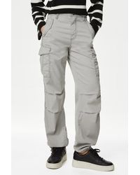Secret Label - Soft Touch Cargo Trousers - Lyst