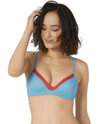 Sloggi - 10207640 Shore Kosrae Padded Bikini Top - Lyst
