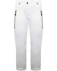 Nike - Cropped Track Pants Cotton - Lyst