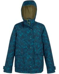 Regatta - Ladies Orla Kiely Birds Mid Length Waterproof Jacket Material_Polyester - Lyst