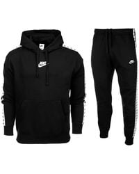 Nike - Tape Sportswear Fleece Tracksuit - Lyst