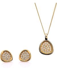Orphelia - 'Layla' 925 Sterling Set: Chain-Pendant + Earrings - Lyst