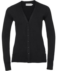 Russell - Collection /Ladies Deep V Cardigan - Lyst