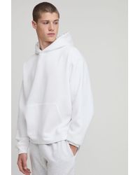 BoohooMAN - Basic Oversized Boxy Hoodie - Lyst