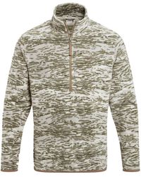 Craghoppers - National Trust Irt Print Fleece Top (Cardamom) - Lyst