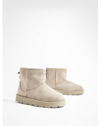 Boohoo - Mini Cosy Boots - Lyst