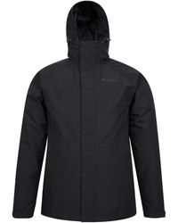 Mountain Warehouse - Alaskan 3 In 1 Waterdichte Jas (zwart) - Lyst