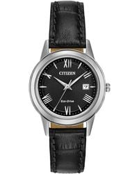 Citizen - Watch Fe1081-08E Leather - Lyst