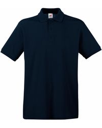 Fruit Of The Loom - Premium Short Sleeve Polo Shirt - Lyst