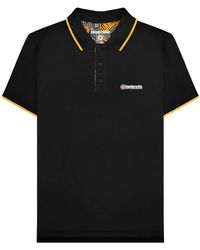 Lambretta - Paisley Lined Polo Shirt Cotton - Lyst