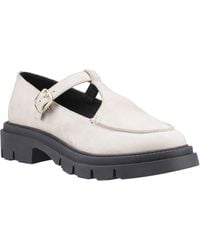 Hush Puppies - Nella T-Bar Suede Shoes - Lyst