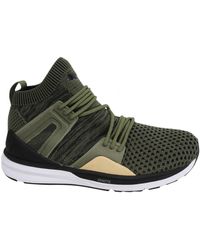 PUMA - Evoknit Bog Blaze Of Glory Limitless Lace Up Trainers 363134 03 B82C - Lyst