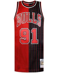 Mitchell & Ness - Nba Chicago Bulls 91 Rodman Swingman Jersey - Lyst