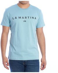 La Martina - Ymr005-Js206 Regular Fit Short Sleeve T-Shirt - Lyst