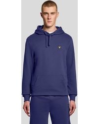 Lyle & Scott - Loopback Cotton Hoodie - Lyst