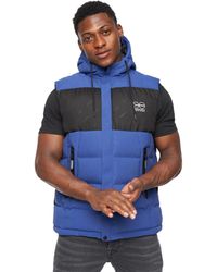 Crosshatch - Kremlins Embossed Gilet - Lyst