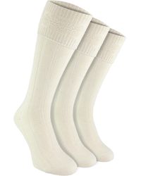 Sock Snob - 3 Pack Wool Kilt Socks - Lyst