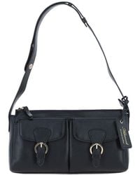 Ashwood Leather - 'Nevaria' Real Shoulder Bag - Lyst