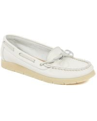 Jones Bootmaker - Penella Hand-Stitched Leather Moccasins - Lyst
