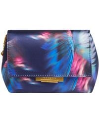 Ted Baker - Libbea Feather Print Crossbody Bag - Lyst