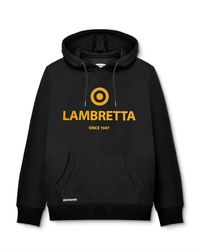 Lambretta - Hoodie Oth Dark Drawstring Textile - Lyst