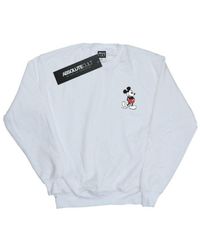 Disney - Mickey Mouse Kickin Retro Chest Sweatshirt () - Lyst