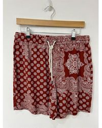 Another Influence - P Drawstring Paisley Bermuda Shorts - Lyst