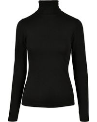 Urban Classics - Basic Schildpad Hals Top Met Lange Mouwen - Lyst