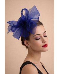 SVNX - Folded Bow Fascinator With Tipped Feathers - Lyst