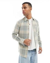 Only & Sons - Regular Fit Yarn Dye Cord Shirt - Lyst