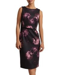 Phase Eight - Arianne Floral Scuba Dress - Lyst