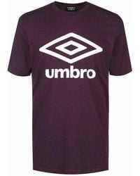 Umbro - Large Logo Dark T-Shirt - Lyst