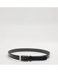 BOSS - Accessories Leather Belt With Metal Buckle - Lyst