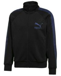 PUMA - X Poggy Zip Up Track Top Funnel Jacket 576753 01 Textile - Lyst